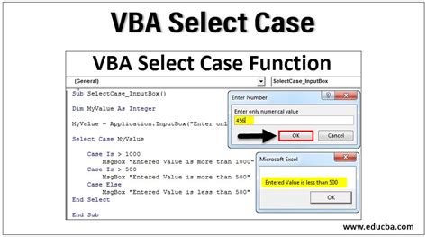 Vba Select Case Function How To Use Excel Vba Select Case