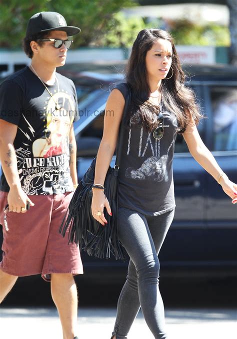 Bruno Mars And Jessica Caban Exclusive Bruno Mars And