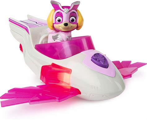 Spin Master Paw Patrol Mighty Pups Super Paws Skyes Deluxe Vehicle