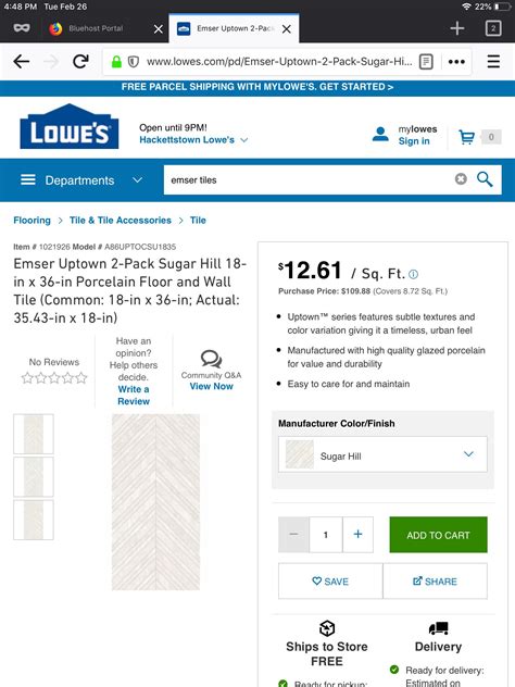 Lowe's can help with your flooring needs with calculators to inform and guide your next project. Pin by Wim Vand on Kitchen | Parcel shipping, Tile floor ...