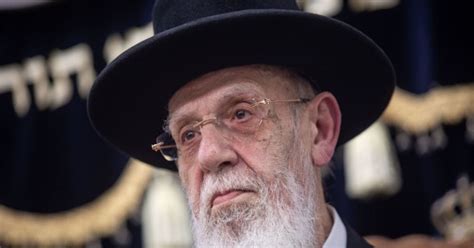 Rabbi Shimon Baadan Spiritual Leader Of Israel Ultra Orthodox Party Dies At 94