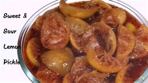 Sour lemon pickle with whole wheat lachha paratha during your breakfast, or serve this pickle along with curd rice recipe with mint flavour for a comforting south indian meal. Sweet & Sour Lemon Pickle Recipe / Indian Pickle Recipe ...