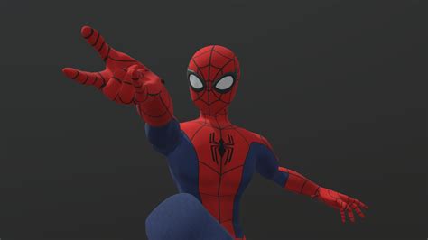 Spectacular Spider Man 3d Model By José David Torres Adelantado Josetorresadelantado