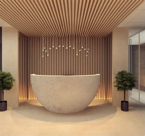 33 Reception Desks Featuring Interesting And Intriguing