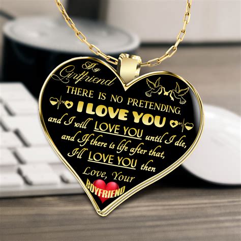 We did not find results for: To my girlfriend: Boyfriend and girlfriend necklace ...