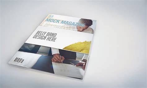 Belly Band Book/Magazine Mockups ~ Product Mockups ...