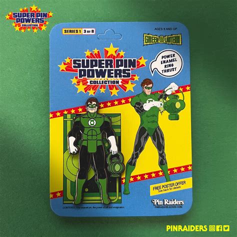 Super Pin Powers Green Lantern Classic