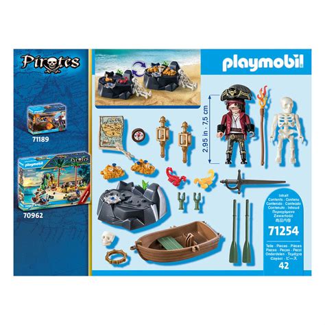 Playmobil Starterpack Piraat Met Roeiboot 71254 Thimble Toys