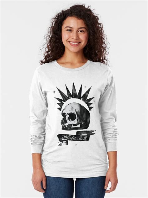 Misfit Skull Chloe Price T Shirt By Evamsart Redbubble