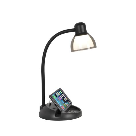 Plus, you can plug in your tablet or phone to the 5v, 2.1a usb port to charge while you create. Charging Station LED Desk Lamp - ADESSO