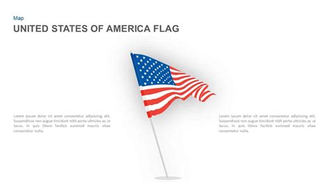American Flag Powerpoint Template And Keynote Slide Slidebazaar