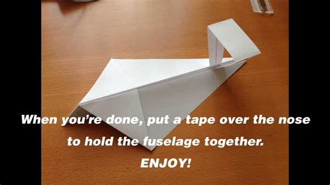 How To Make A Very Simple Ground Effect Vehicle Wig Paper Plane Style