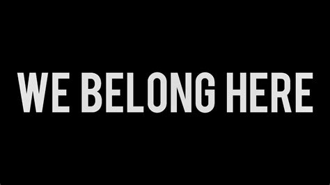 We Belong Here Mervfus We Belong Here New Music Video Created By