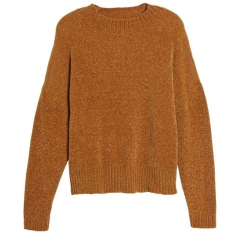 Womens Bp Chenille Funnel Neck Sweater 49 Liked On Polyvore