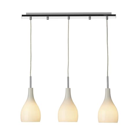 Industville is home to a range of industrial pendant lighting fixtures, each as beautiful and bespoke as the next. Dar Lighting Soho Triple Drop Glass Ceiling Pendant in ...