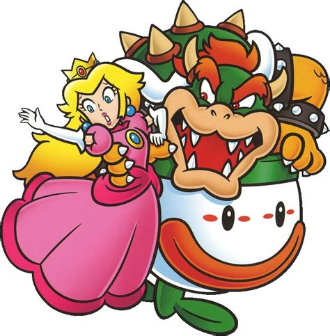 File Peach Bowser Png Super Mario Wiki The Mario Encyclopedia