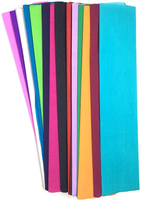 Colibri Crepe Paper, Rainbow Colors - Party Decorations