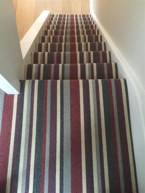 Snazzy Striped Stair Carpet The Flooring Group