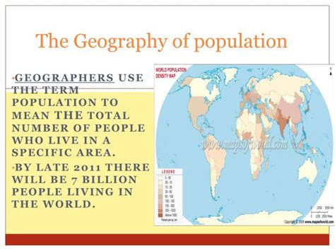 Ppt The Geography Of Population Powerpoint Presentation Free