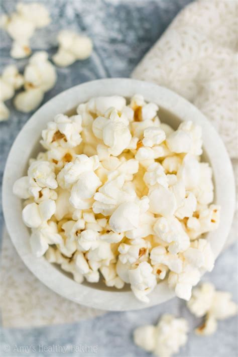 Healthy Homemade Air Popped Popcorn Only 83 Calories In Each Big Serving Learn How To Make Air