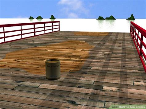 How To Seal A Deck 9 Steps With Pictures Wikihow