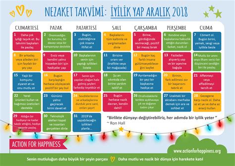 Do Good December Turkish Learnedtoday Bug N Rendim