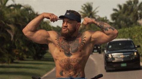 conor mcgregor looks bigger than ever in shirtless photo after incredible body transformation