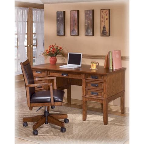Left hand navigationskip to search results. H319-26 Ashley Furniture Home Office Storage Leg Desk