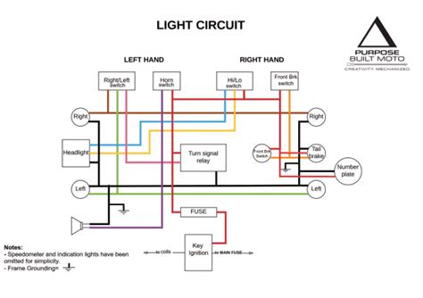 Motorcycle Aux Light Wiring