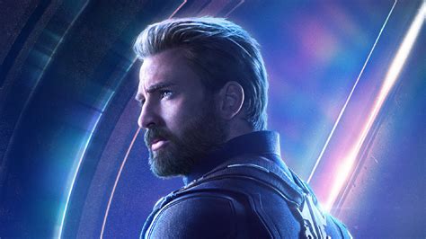 Captain America In Avengers Infinity War New Poster Wallpaperhd Movies