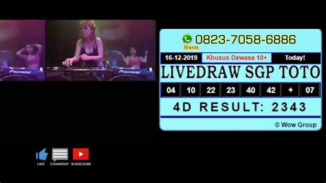 sgp 4d live draw