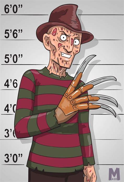 Usual Suspect Freddy By B Maze On Deviantart Freddy Krueger Art