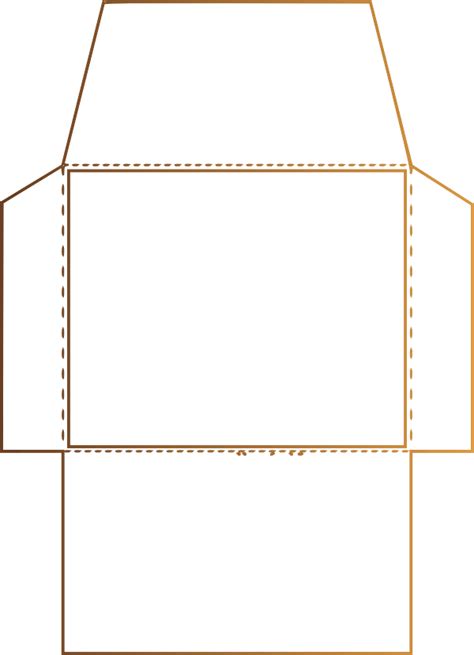 Molde Hacer Sobrepng 600×830 Hacer Sobres De Papel Sobres De