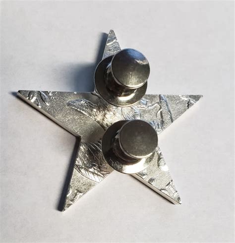 Texas Silver Star Hat Pin Southern Legal Resource Center
