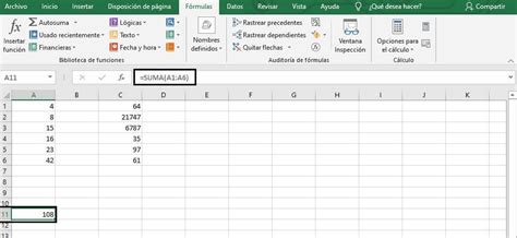 Cómo sumar celdas en Excel - Weblonia