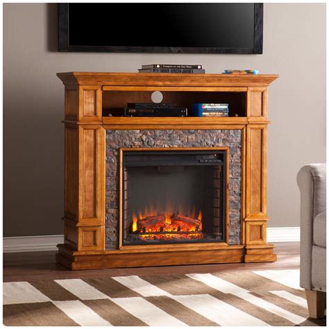 Killian electric fireplace media console in huron gray. Guide Gear® Rustic Concealment Electric Fireplace - 209367 ...