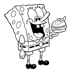 F f f f f coloring page. 10 Printable Burger Coloring Pages For Your Little One