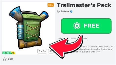 The New Roblox Limited Time Item How To Get Free Items On Roblox