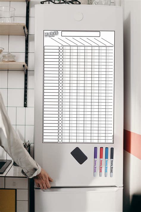 Buy Multi Use Magnetic To Do List Chore Chart Goal Planner Task Board