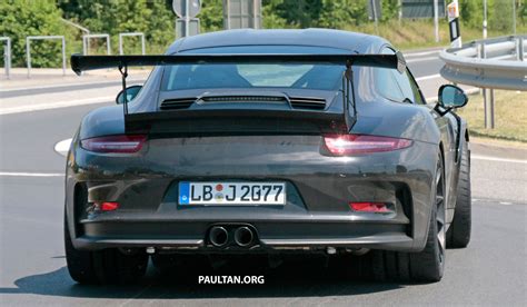 Spyshots Porsche Gt Rs Seen Testing Porsche Gt Rs Paul Tan S Automotive News