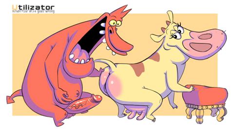 Post 263703 Cow Cow And Chicken Lucifernandez Red Guy Utilizator What A Cartoon