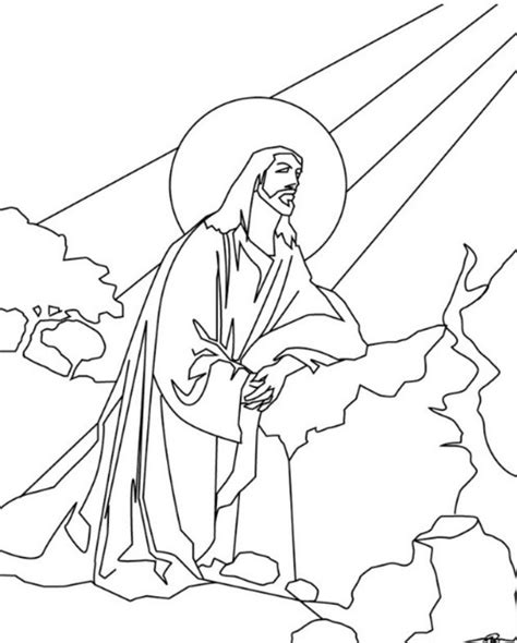 Use these fantastic pages to. On the Cross Printable Coloring Pages of Jesus for Kids ...