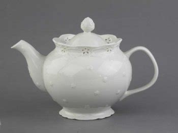 Pierced Daisy Porcelain Teapot The Teapot Shoppe Inc