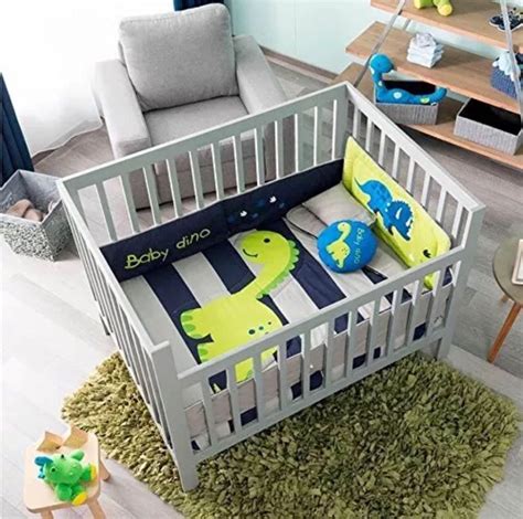 Without a crib bedding sets for boys or girls, your nursery is incomplete. 1 X Bumper Crib. 1 X Comforter 39.37" x 57.08". Total pcs ...