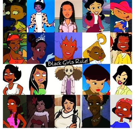 Popular Black Female Cartoon Characters In The Last 25 Years Black