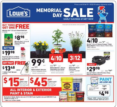 Lowes Current Weekly Ad 0516 05222019 Frequent