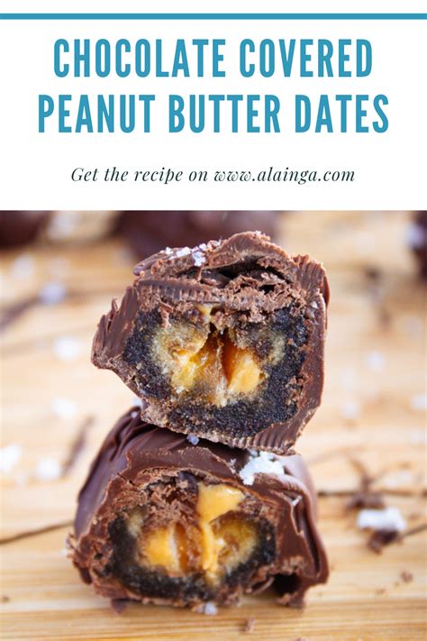 Chocolate Covered Peanut Butter Dates A La Inga Recipe Delicious