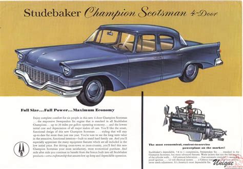 Studebaker Car Brochures