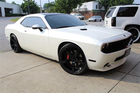 Wrapped Dodge Challenger With Wheels No Limit Inc