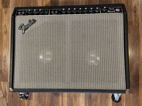 81 Fender Twin Reverb With Weber Speakers